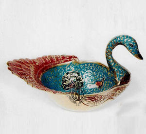 Tazón para servir de fruta de Metal decorativo para el hogar de nuevo diseño de alta calidad, vajilla al por mayor, frutero decorativo. - Product Image 3