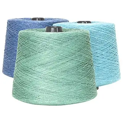 Hilo de lino puro 100%, hilo de lino teñido de Color 100% para tejer a mano, hilo de lino NM33 100% de alta calidad, fibra larga para