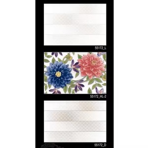 Carrelage gris décoratif pour sol et mur en céramique Carrelage intérieur émaillé en porcelaine polie Finition brillante 300x450mm 30x45cm - Product Image 6