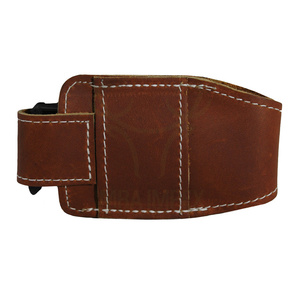 OEM personalizado al por mayor más vendido de cuero genuino de vaca pistola revista bolsa titular portátil táctico Mag funda para uso al aire libre - Product Image 3