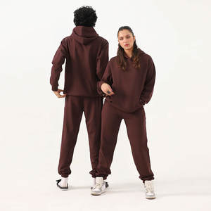 Custom Hoodie Tracksuit <b>Set</b> For Men And Women With <b>Embroidery</b> And Printing Options Comfortable Fabric For Daily Wear And Sports - Product Image 2