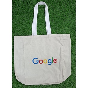 Sac fourre-tout en toile de tissu de créateur écologique imprimé de logo personnalisé Sac fourre-tout réutilisable en Offre Spéciale biologique réutilisable - Product Image 4