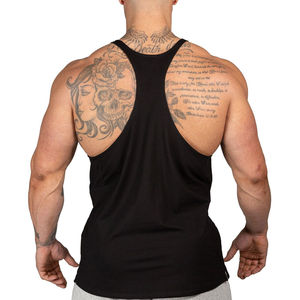 Best Selling Plus Size <b>Men's</b> Gym Tank Top from Pakistan OEM Service Breathable Knitted Material Casual Style - Product Image 2