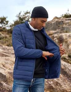 Puffer <b>Jacket</b> <b>Men</b> 2025 Warm <b>Waterproof</b> <b>Lightweight</b> Insulated Winter Outerwear Fashion Streetwear Wholesale - Product Image 4