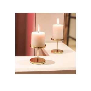 hot sale Golden Antique Metal Candle Holder <b>stand</b> with gold Luxury Best Quality Fancy Antique Wholesale Candle Holder - Product Image 1