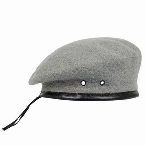 Best Quality OEM <b>Beret</b> Cap Customizable Polyester Outdoor Parade Hats for Ceremony Hot Sale Fashion Style - Product Image 2