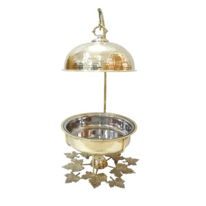 Top Trending Golden Antique Finishing <b>Food</b> Warmer Chafing Dish Royal Wedding <b>Party</b> Catering Service Equipment Chafing Dish - Product Image 2