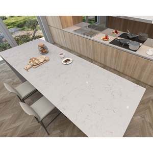 Grande dalle en quartz Denali Unionstone, composition cristalline, design moderne, application murale imperméable - Product Image 2