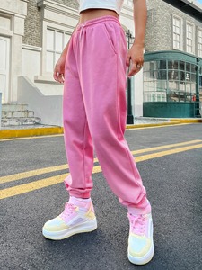 ¡Novedad de 2024! Pantalones deportivos con logotipo personalizado para mujer, pantalones deportivos 100% de lana de algodón para correr - Product Image 4