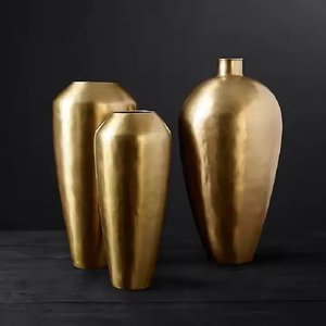 Copper Hammered Metal Flower <b>Vases</b> for Weddings Events Decorating Flower Arrangements <b>Large</b> Handmade Flower <b>Vase</b> - Product Image 2