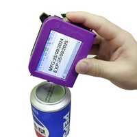 Mini imprimantes à jet d'encre portables avec poignée, bouteille d'encre à injecter, machine d'impression de date sur bois à vendre