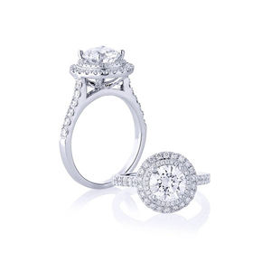 แหวนหมั้นเพชรเลี้ยงในห้องปฏิบัติการขายดี ชุบทอง 10K สำหรับผู้หญิง 1 กะรัต ทรงเจียระไน VVS2 สี E ได้รับการรับรองจาก IGI ผู้จัดจำหน่ายขายส่ง - Product Image 1