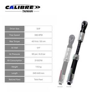 ประแจลมแบบยืดหดได้ TAIWAN CALIBRE ขนาด 30 มม. แบบ 3 ท่อน พร้อมหัวต่อ 1/4 NPT สำหรับงานยึดติดในพื้นที่แคบ - Product Image 2