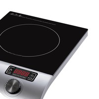 Table de cuisson à induction MZD fabriquée en Chine, panneau en céramique, boîtier en plastique, 2000W, usage domestique