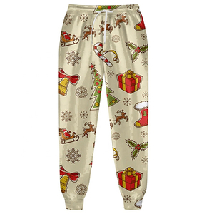 Oferta: Conjunto Navideño de 2 Piezas, Nuevo Diseño, Pantalones Cargo Sublimados, Chándal Talla Grande XL, Estilo Casual de Felpa con Logotipo 2026 - Product Image 4