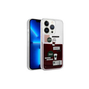 Étui de protection antichoc en silicone liquide à motifs de luxe ASMA pour iPhone 12 Pro Max - Product Image 1