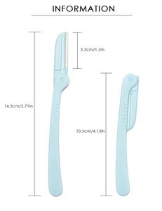 Meilleure qualité différentes couleurs rasoir à sourcils utilisation pour fille coupe des sourcils rasoir à sourcils rasoir à sourcils par Zachary Industries - Product Image 1