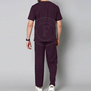 ชุดสครับดีไซน์ล่าสุด ราคาขายส่ง ผลิตตามสั่ง สีพื้น มีสินค้าใหม่ ไซส์ผู้ใหญ่ - Product Image 2