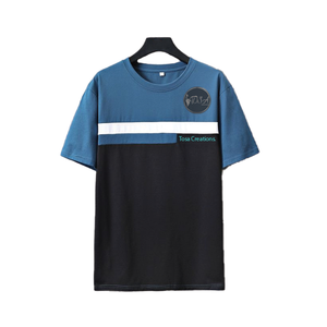 เสื้อยืดผู้ชายไซส์ใหญ่ ผ้าโพลีเอสเตอร์/คอตตอน แขนสั้น สไตล์ลำลอง สำหรับออกกำลังกาย วิ่ง เล่นกีฬา ระบายอากาศ แห้งเร็ว รับสกรีนลายตามสั่ง - Product Image 2