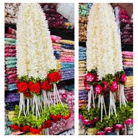 Guirlande de fleurs artificielles pour mariage Mandap Décoration Indian Festival Party Home Stage Backdrop and Event Celebration