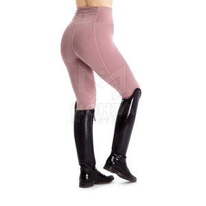 OEM Services Unique Design High Quality Lightweight & Breathable Spandex/Polyester Riding Pants for Women Low MOQ - Product Image 4