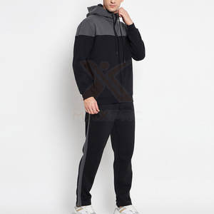 Trajes Deportivos de Algodón con Cierre de Cremallera de Diseño Único, Servicio OEM, Venta al Por Mayor en Grandes Cantidades, Trajes Deportivos para Hombre - Product Image 5