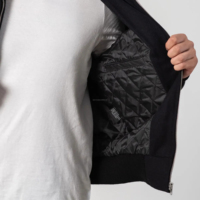 Blouson universitaire unisexe à col ras du cou, fermeture éclair, manches en cuir et laine, broderie, patchwork, lettres sur le devant, uniforme d'équipe Pharaoh personnalisé