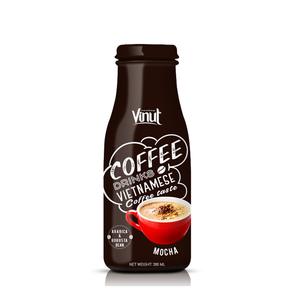 New Product 280ml <b>Glass</b> Bottle Coffee Drink Mocha Private Label OEM ODM HALAL BRC - Product Image 1
