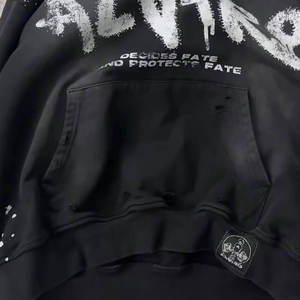 Sudaderas con Capucha Personalizadas de Nueva Llegada, Impresión DTG y en Pantalla, Algodón Francés de Primera Calidad, 500 GSM, para Hombre - Product Image 6