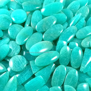 Lote al por Mayor de Cabujones de Amazonita Natural en Diferentes Formas para la Fabricación de Joyas - Product Image 5