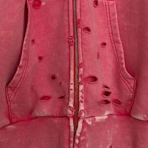 เสื้อฮู้ดดี้วินเทจแบบยูนิเซ็กซ์ ผ้าฝ้ายโพลีเอสเตอร์ 500 กรัม ทรงหลวม สไตล์ย้อนยุค ล้างสีแบบแอซิดวอช พิมพ์ลายดิจิตอล สำหรับฤดูหนาว - Product Image 5