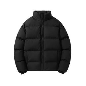 แจ็กเก็ตตัวเป็ดบุนวมสีแดงเข้ม, เสื้อกันหนาวอบอุ่นหรูหราสไตล์ฤดูหนาว - Product Image 2