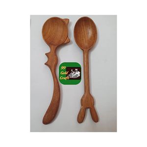 CUCHARA DE MADERA DE TECA ARTESANAL DE VIETNAM CUCHARA ANTIADHERENTE DE MANGO LARGO HERRAMIENTA DE COCINA ECOLÓGICA PARA COMPRADORES AL POR MAYOR - Product Image 2