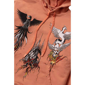 Vêtements d'extérieur Tissu confortable Couleur unie Homme Sweat à capuche imprimé tropical Manches longues Prix bas Sweat à capuche imprimé pour homme - Product Image 5