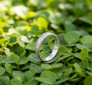 Anillos Lisos de Lujo para Mujer, Clásicos, de Plata de Ley 925, con Textura Fina, para Bodas y Fiestas - Product Image 5