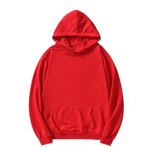 Sudadera con capucha de gran tamaño OEM de alta calidad para hombre, sudadera básica de lana de algodón pesado liso, transpirable, bordada - Product Image 1