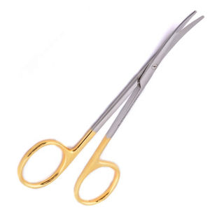 Venta superior Acero inoxidable alemán 420J2 TC Mcindoe Metzenbaum Tijeras Instrumentos quirúrgicos médicos curvos y rectos - Product Image 5