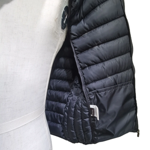 2026 Men Puffer <b>Vest</b> Sleeveless Winter Warm Lightweight Canvas Waterproof Quilted Jacket Casual Streetwear Custom Logo OEM - Product Image 5