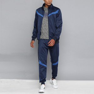 Mezcla de poliéster y LICRA personalizada, bloque de colores, bordado de chándal, conjuntos de Jogger cómodos y adecuados - Product Image 2