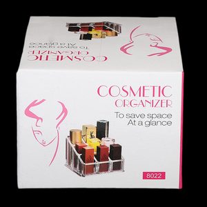 Acrylic Cosmetic <b>Makeup</b> Organizer Storage <b>Box</b> - White - Product Image 3