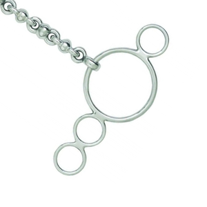 Waterford Elevator Gag Bit | Mèche à mâcher en acier inoxydable pour chevaux forts, entraînement et tack équestre professionnel - Product Image 2