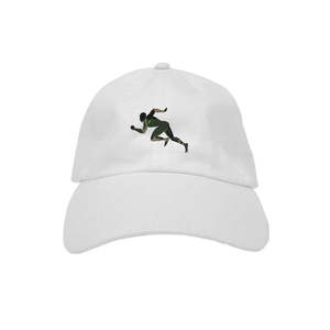 Casquette de baseball luxueuse 5 panneaux en velours sergé motif camouflage homme, feuille éthérée et léopard, souple et incurvée, taille unique - Product Image 1