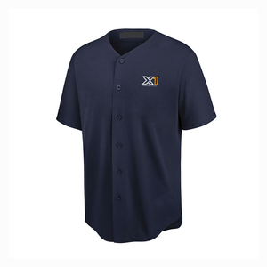 Conjuntos de uniformes de béisbol personalizados de la mejor calidad, estampado fino con su propio logotipo, corte perfecto, material superior de bajo precio - Product Image 3