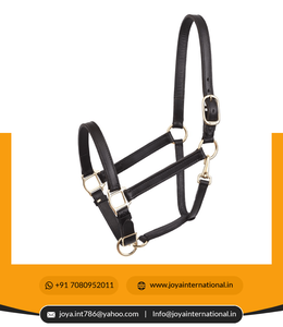 Cabestro Ajustable de Nailon para Caballo, Cómodo Cabestro de Cuero para Trabajo Pesado, Fácil de Usar, Portátil - Product Image 3