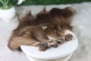 Meilleures extensions de cheveux Remy 100% au Bangladesh Extensions de cheveux à clip et à ruban avec trame attachée à la main Extrémités simples et doubles - Product Image 5