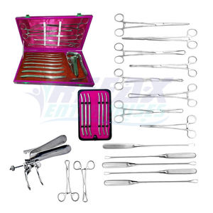 Kit de Dilatación y Curetaje Ginecológico DNC Reutilizable de Acero Inoxidable Manual de Alta Calidad, Juego de Instrumentos Quirúrgicos REEAX ENTERPRISE - Product Image 1