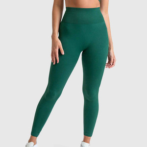 Leggings de yoga pour femmes, toutes saisons, solides, de haute qualité, respirants, séchage rapide, légers, fabriqués au Pakistan, prix bas - Product Image 1
