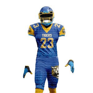 Dernière arrivée uniformes de football américain personnalisés concevez vos propres vêtements de football américain imprimés par sublimation - Product Image 5