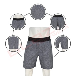Pantalones cortos para hombre con estampado Mma BJJ para entrenamiento, pantalones cortos de artes marciales mixtas personalizados - Product Image 5