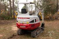 Mini-excavatrices sur chenilles TAKEUCHI TB230 2024, excavatrice hydraulique de 3,5 tonnes avec godet de terrassement d'une capacité de 0,12 m³